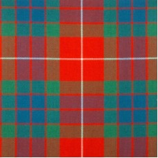 Fraser Red Ancient 13oz Tartan Fabric By The Metre